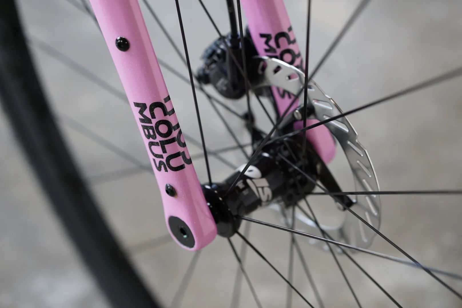 Forcella e freno anteriore — Romanelli Cicli Tuck turn, gravel Marghe