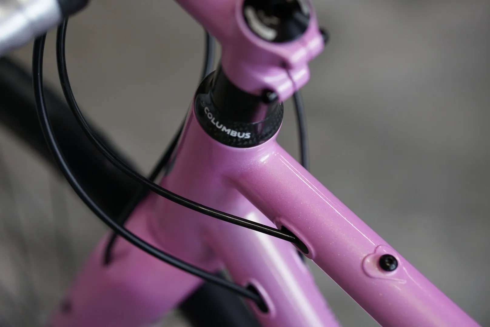 Attacco manubrio e tubo orizzontale — Romanelli Cicli Tuck turn, gravel Marghe