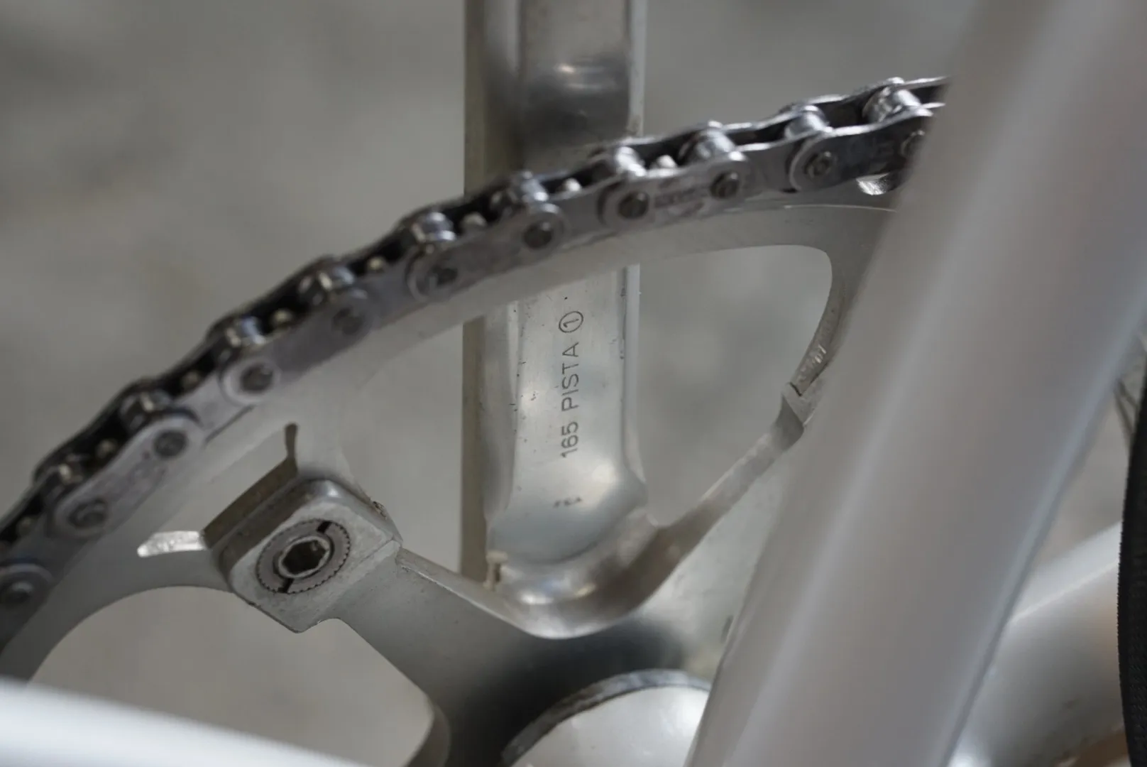 Guarnitura e catena della bici Pursuit — Romanelli Cicli Nose’ n’ toes Pursuit