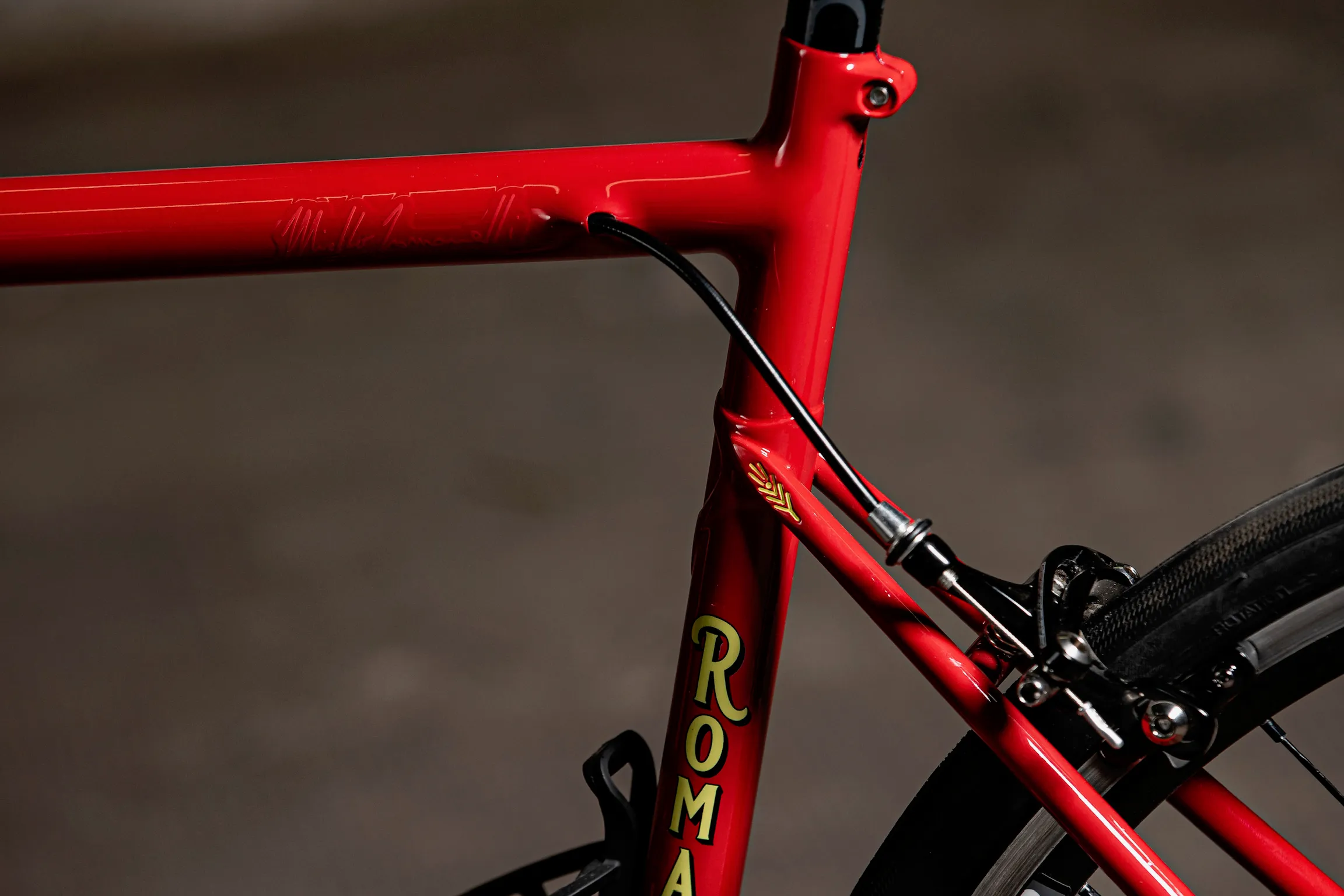 Nodo sella — Romanelli Cicli Sugar push, rossa