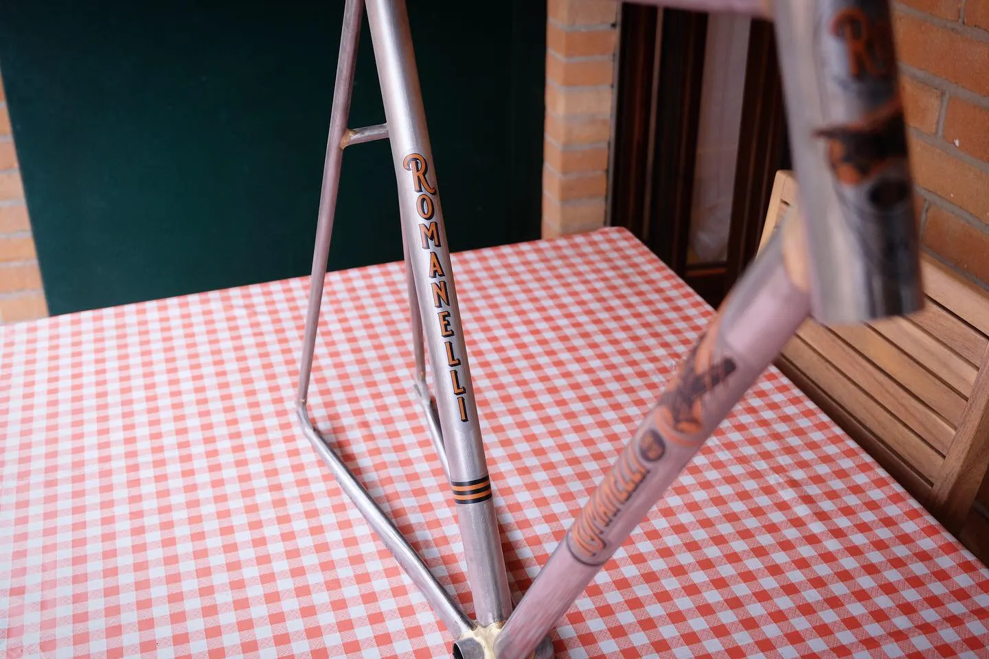 Nodo sella e tubo orizzontale — Romanelli Cicli Nose’ n’ toes, argento