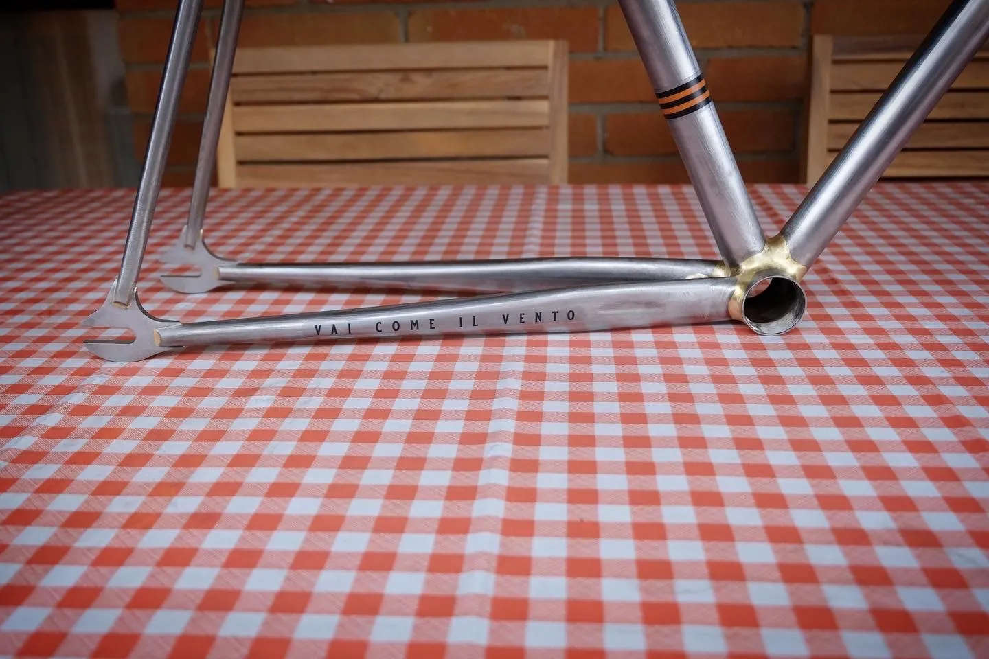 Scatola movimento e carro posteriore — Romanelli Cicli Nose’ n’ toes, argento